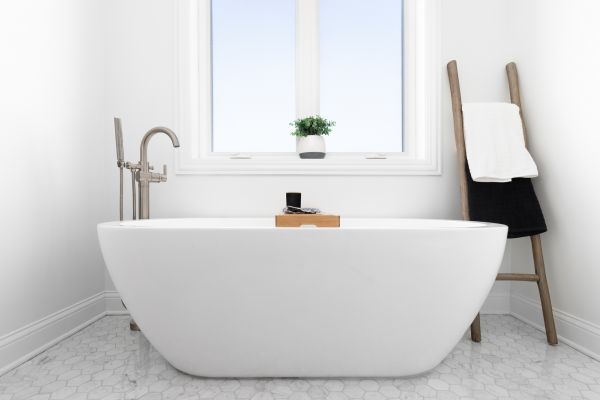 Freestanding Tub Installation in Olympia